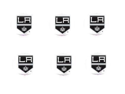 12ct NHL LA Kings Edible 3inch Large Cupcake/Cookie Image Kit