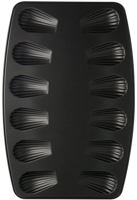 Zenker Non-Stick Carbon Steel Madeleine Pan, 12-Count N2