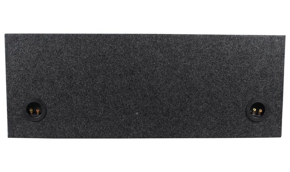 Rockville RDV10 Dual 10 1.1 cu.ft. 3/4" MDF Vented Subwoofer Enclosure Sub Box N3