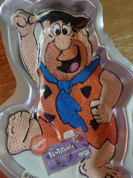 Wilton Fred Flintstone Cake Pan N2