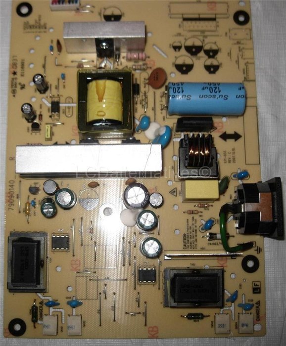 Viewsonic VA2026W LCD Monitor Repair Kit, Capacitors Only, Not the Entire Board N2