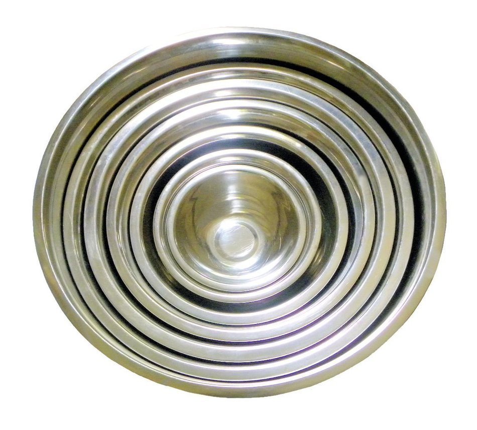 Chef's Stainless Steel Mixing Bowls - 10-piece Set N2