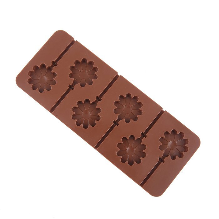 Crazy Egg Silicone Hard Candy Lollipop Molds with Sticks DIY 3d Chocolate Fondant Mould for Cake Decorations (... N11