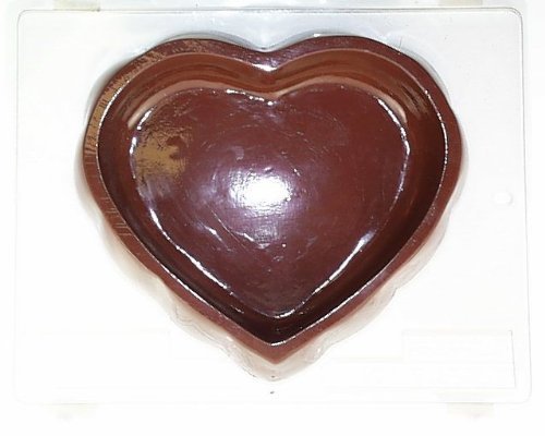 Large tufted heart pour box V110 Valentine's Day chocolate candy mold