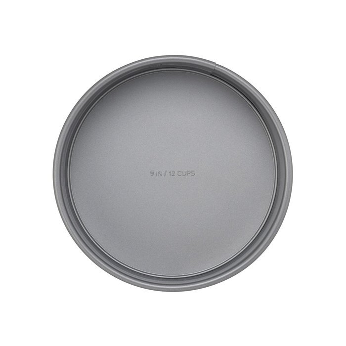 Cake Boss Deluxe Nonstick Bakeware 9-Inch Springform Pan, Gray N2