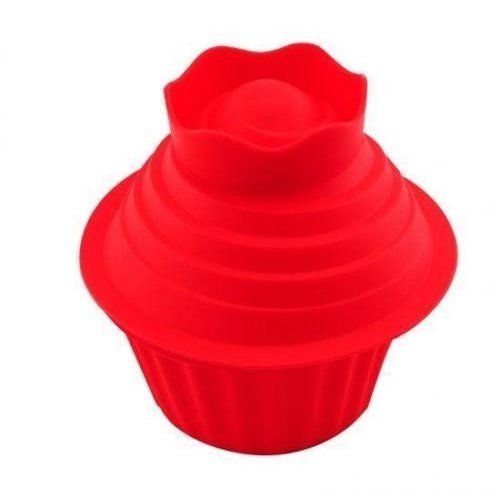 Hanperal 3 Pack Giant Big Silicone Cupcake Cake Mould Top Cupcake Bake Set Baking Mold Dx