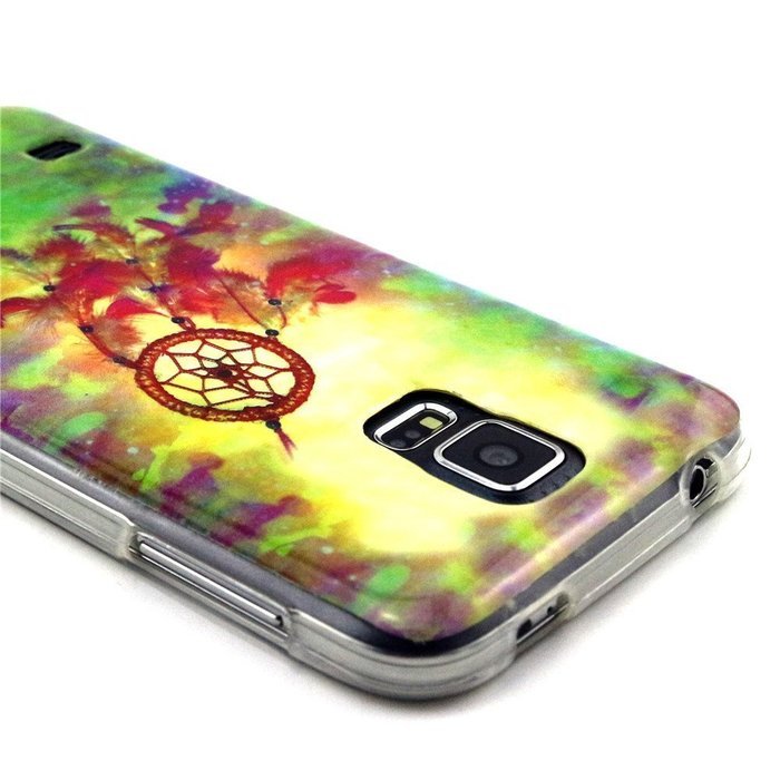 Galaxy S5 Case, Firefish [Clear Drop Protection] [Shock Absorbent] [Soft Bumper] Stylish Elegant Flexible TPU... N53