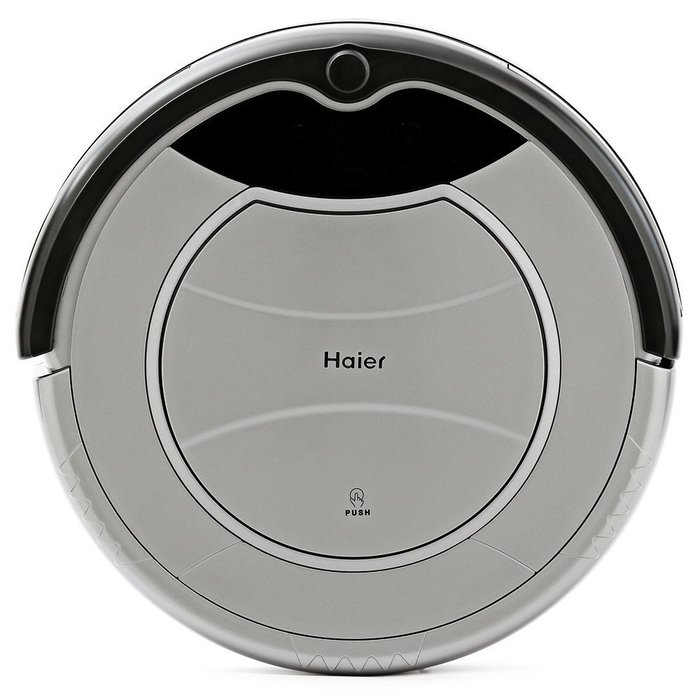 Haier&reg; SWR-T321 Pathfinder Vacuum Cleaner Robot Remote Control Self Charging Cleaning Devices (US PLUG, GRAY) N2