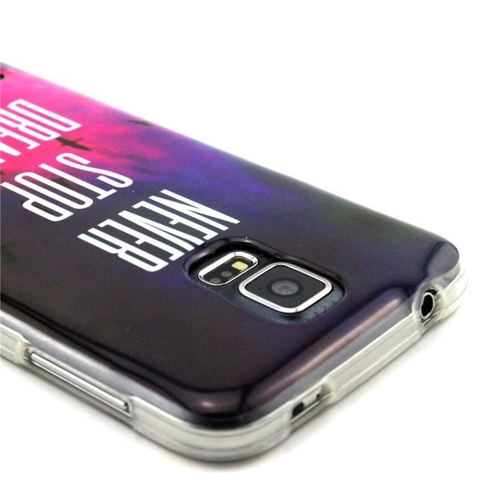 Galaxy S5 Case, Firefish [Clear Drop Protection] [Shock Absorbent] [Soft Bumper] Stylish Elegant Flexible TPU... N57