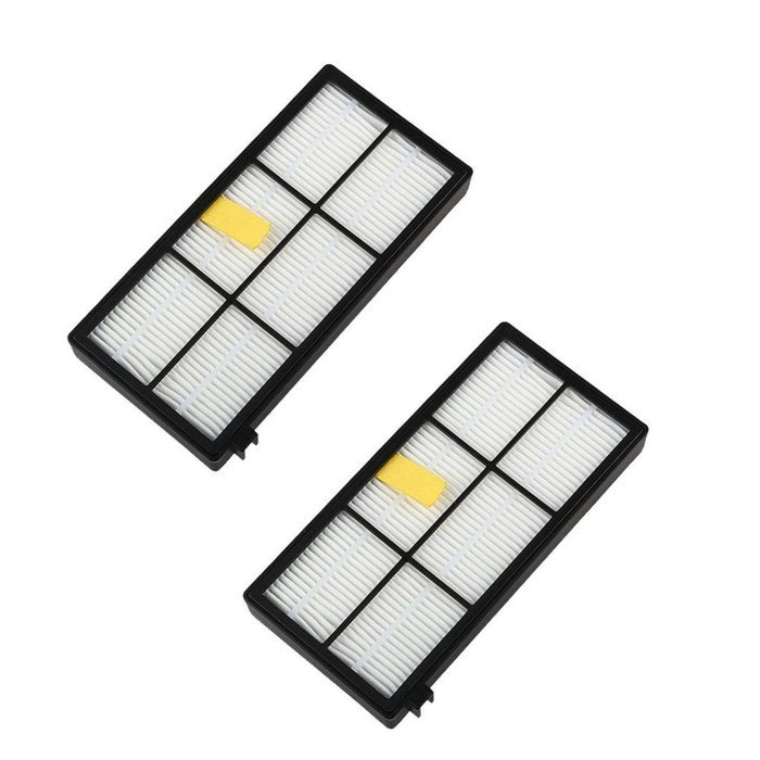 Canserin 2pc Vacuum Cleaner Filters for Irobot Roomba 800 870 880 Series