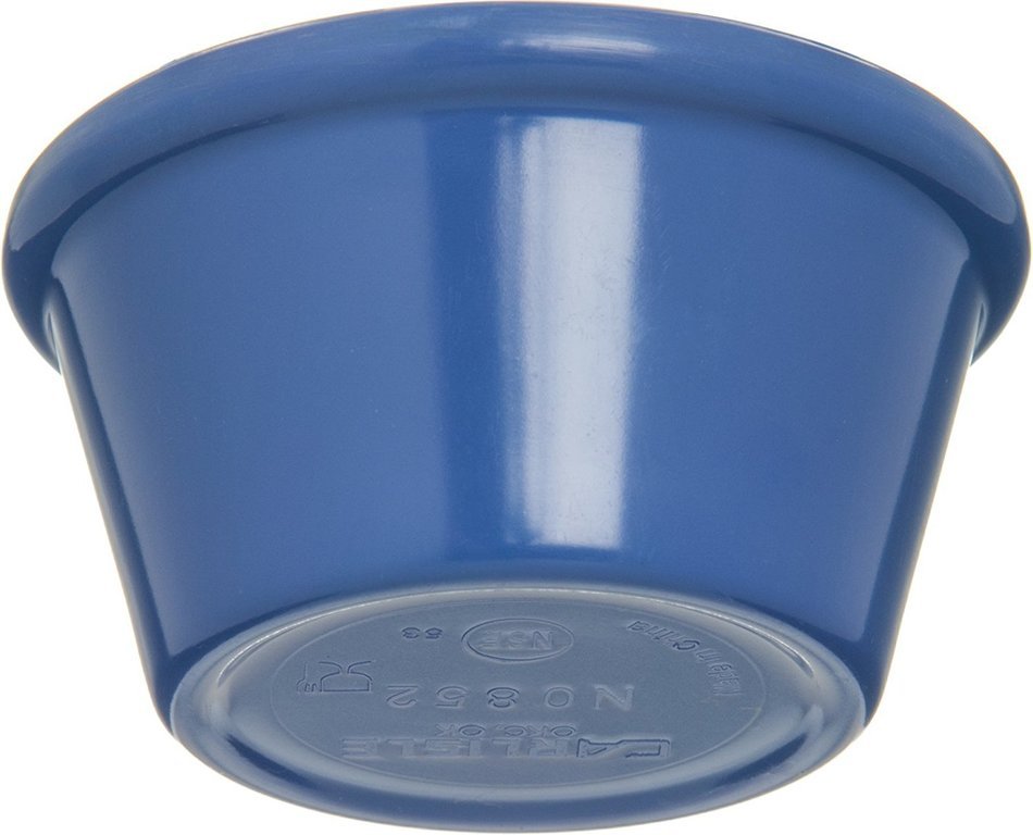 Carlisle 085214 Melamine Ramekin/Sauce Cup, 2 oz., Ocean Blue (Pack of 72) N5