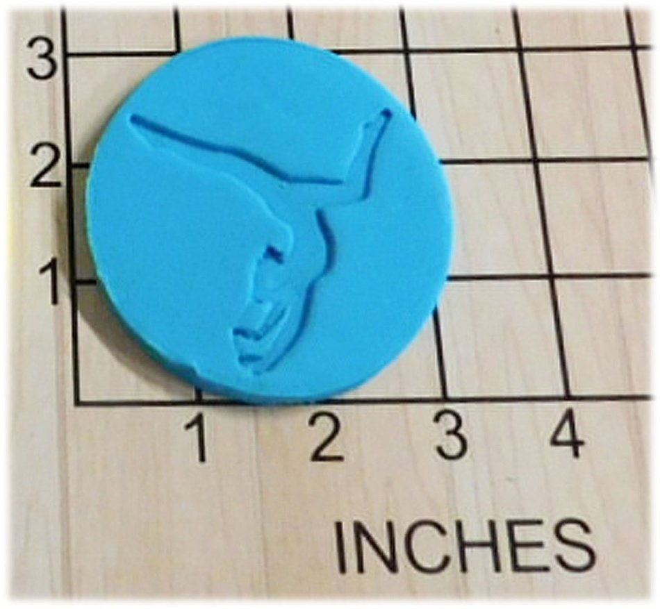 Gymnastics Gymnast Tumbling Cookie Cutter and Stamp #1011