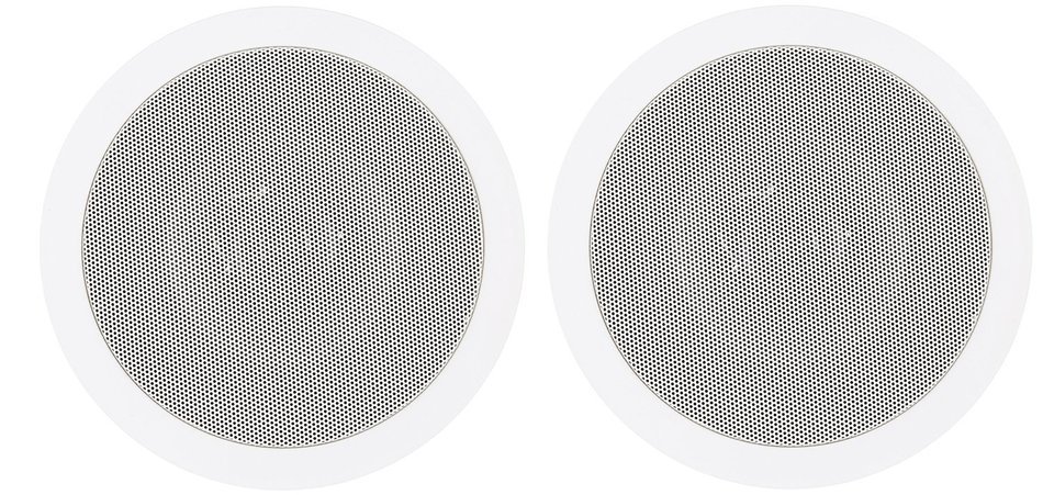 Dayton Audio CS620CT 6-1/2" 2-Way 70V Ceiling Speaker Pair N2