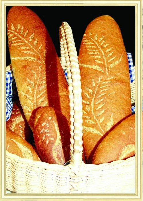 Designer Stencils C217 Wheat Cake Stencil, Beige/semi-transparent N3