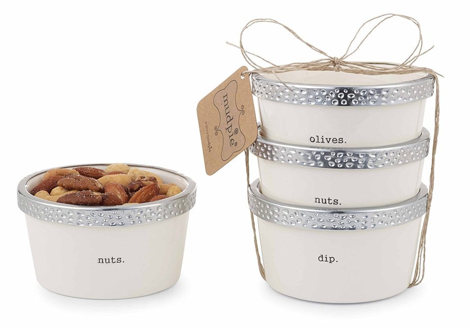 Mud Pie Hammered Tin Ramekins
