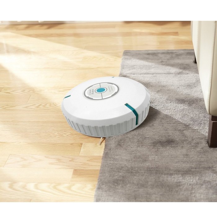Trendbox Black 9 inch Wireless Home Robotic Smart Auto Cleaner Robot with Microfiber Tissue Remove Dust Cleaning... N9