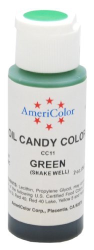 Americolor Candy Oil - GREEN 2 OUNCE CANDY OIL COLOR