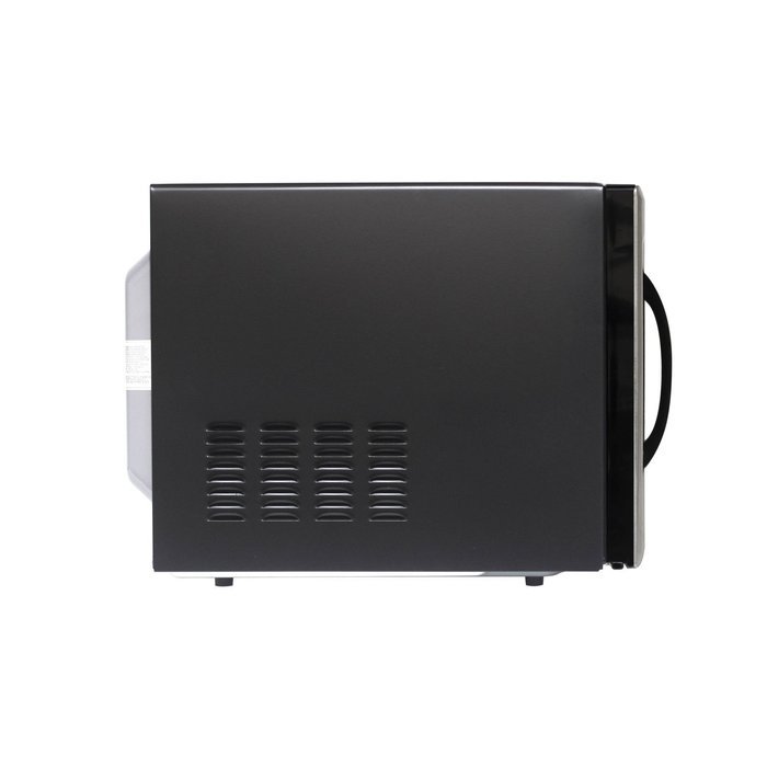 1.3 Cu. Ft. 1000w Countertop Microwave in Silver By Emerson Radio- Time and Weight Defrost- Overall: 12.8" H X... N4