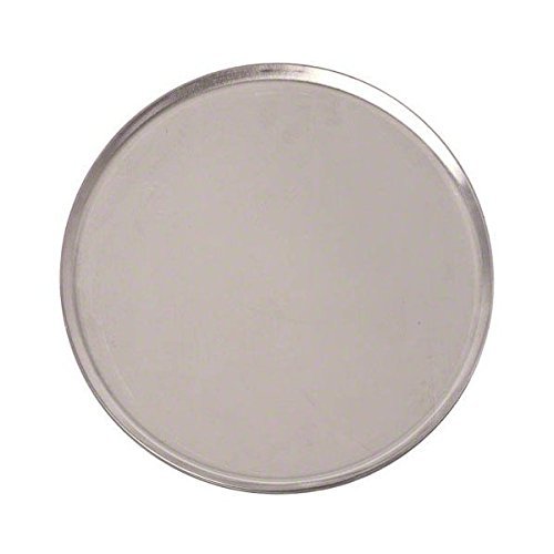 Update International PT-CS16 Stainless Steel Aluminum Coupe Style Pizza Tray-PT-CS16 N3