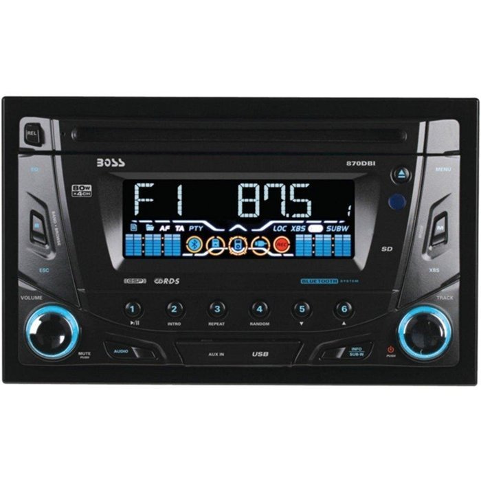 BOSS AUDIO 870DBI Double-DIN In-Dash AM/FM/CD Receiver with Bluetooth(R) consumer electronics