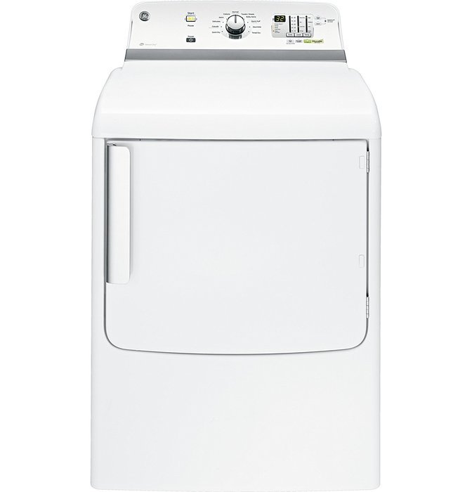 GE GTDP740GDWW 7.8 Cu. Ft. White Gas Front Load Dryer