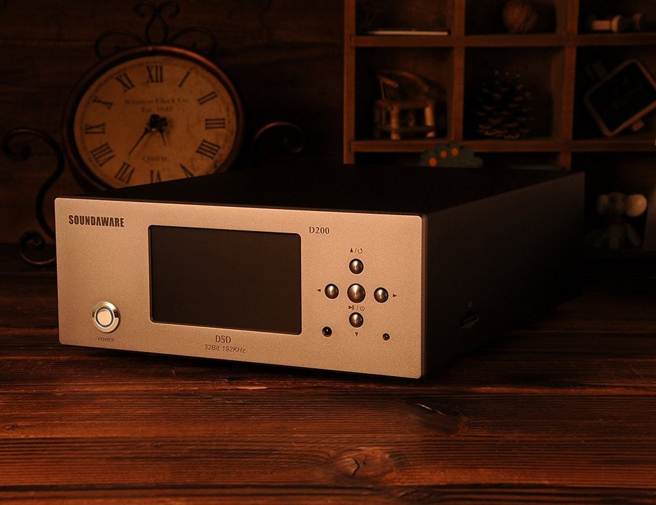 Soundaware D200,192 Khz PCM & 1bitDSD, FPGA Digital Streaming Audio Transport System N2