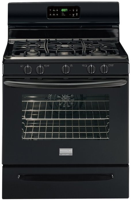 Gallery 30 In. Freestanding Gas Range - Black