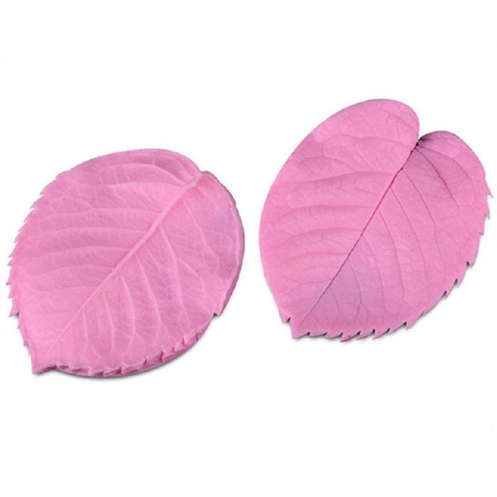 365mx DIY Leaf Shaped Silicone Press Mold Cake Decoration Fondant Cake 3D cooking tools