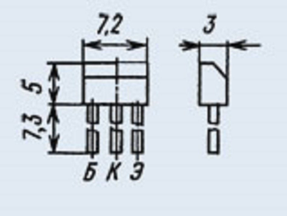 Transistors silicon KT361I analogue BC157 USSR 100 pcs N2