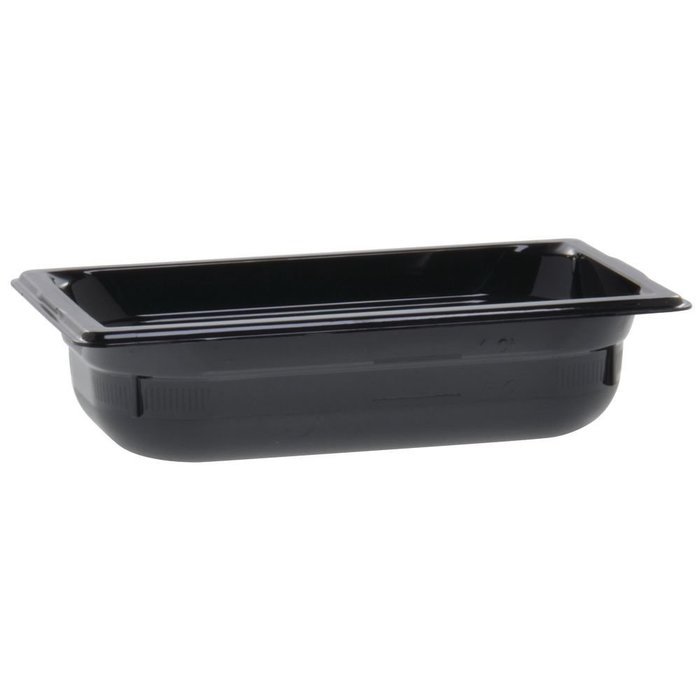 Vollrath 9042420 1/4 Size Super Pan 2.5"Deep, High Temperature black