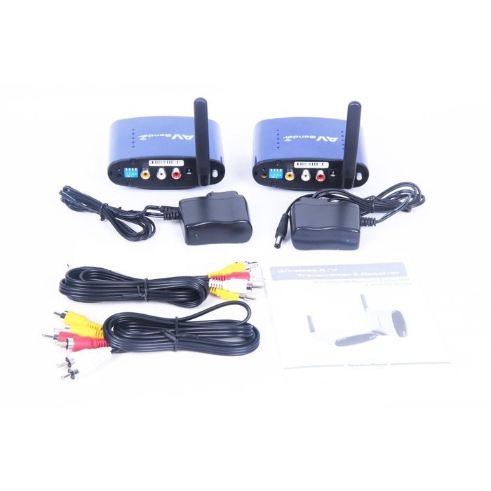 Signstek PAT-630 200M 20M 5.8GHZ AV Wireless Audio Video SD TV Sender Transmitter & Receiver