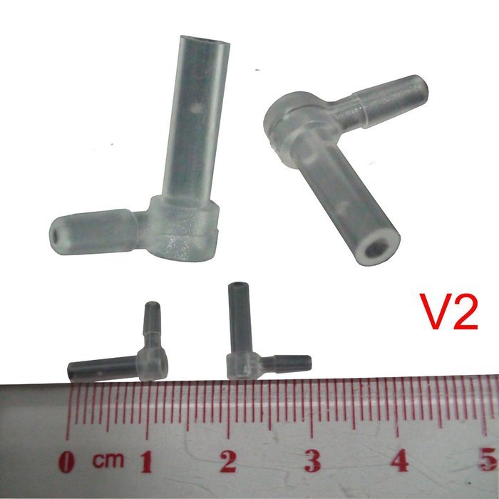 CEYE For CANON HP Brother EPSON Lexmark CISS CIS DIY Repair Accesories Tube Elbow Connector 30pcs V2