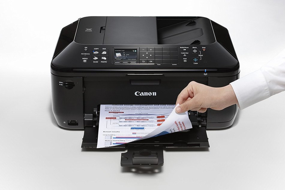 Canon PIXMA MX512 Wireless Color Photo Printer with Scanner, Copier and Fax N3