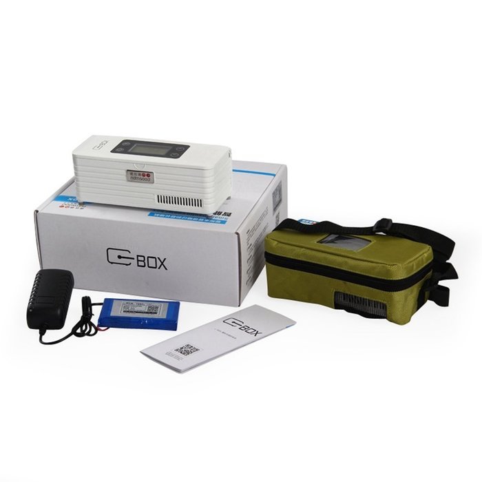 C-box High Capacity Space Portable Insulin Cooler Frequency Conversion 2-20&deg;C Refrigerated Small Box Drug Reefer... N4