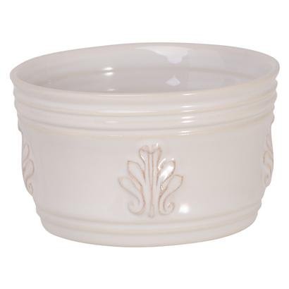 Juliska Acanthus Ramekin - Whitewash