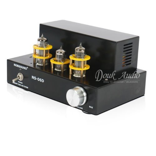 Nobsound 6N2 Push 6P1 2.0 Channel Stereo Mini Class A Single-ended Hifi Tube Amplifier 3WX2 N5