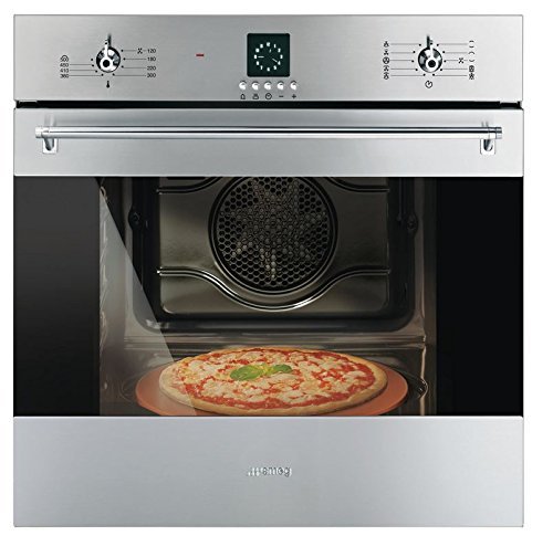 Smeg SF399XU 24" Classic Electric Multifunction Oven with 10 Cooking Modes, Stainless Steel N2