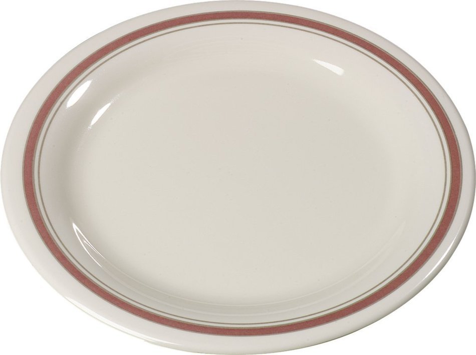 Carlisle Durus Narrow Rim Melamine Plates N30