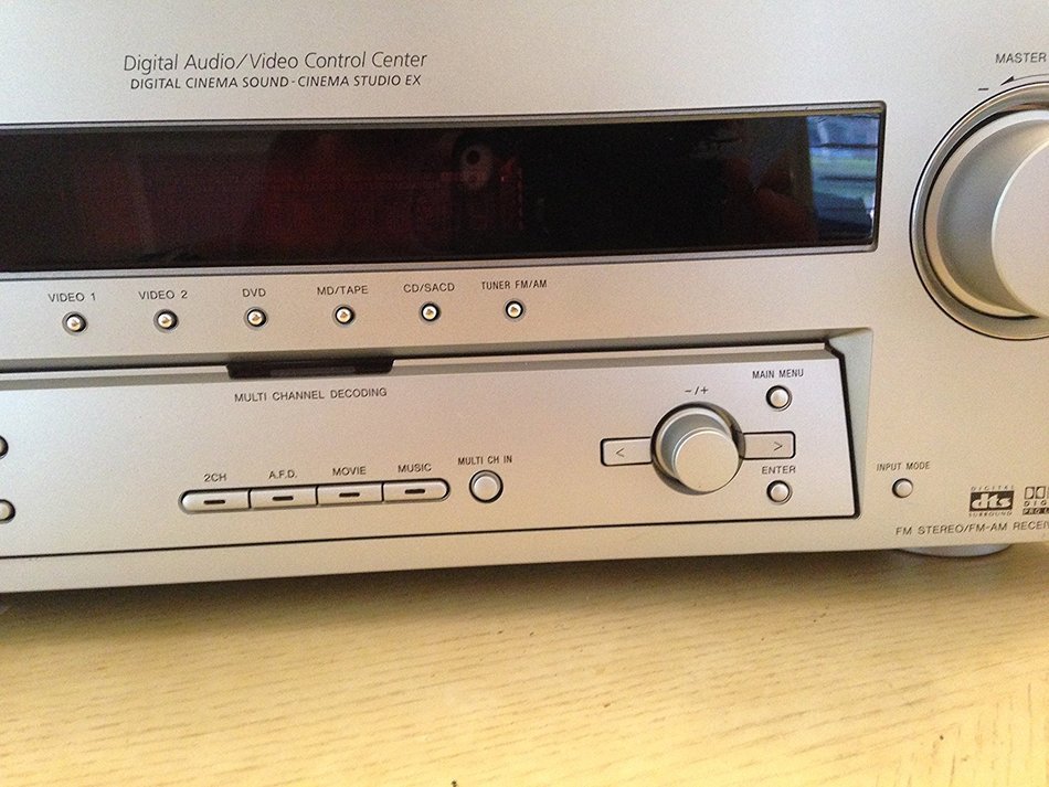 Sony Str-k850p 5.1 Dolby Digital Surround Reciever N7