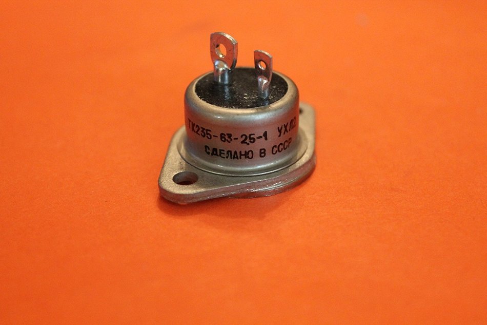 Transistors silicon TK235-63-2.5-1 250V 63A USSR 1 pcs