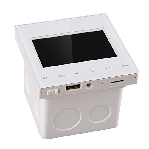 KUFENG 3 Inch Color LCD Screen Wireless Bluetooth Host Intelligent Family Background Music System N7