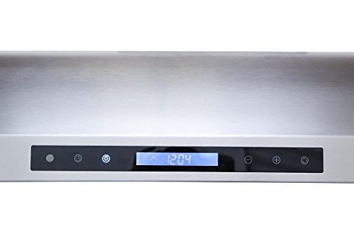 XtremeAir PX14-U36 Low Profile Under Cabinet Mount Range Hood with 900 CFM Baffle Filters, 36"
