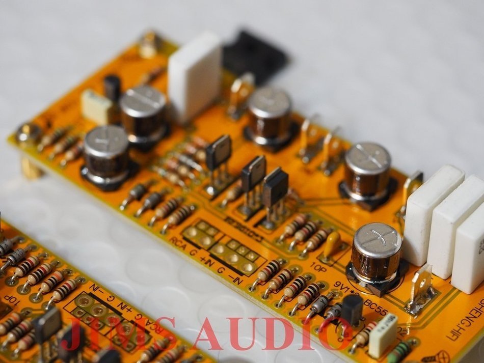 10W SE MOSFET Class A power amplifier stereo assembled matched pair N2