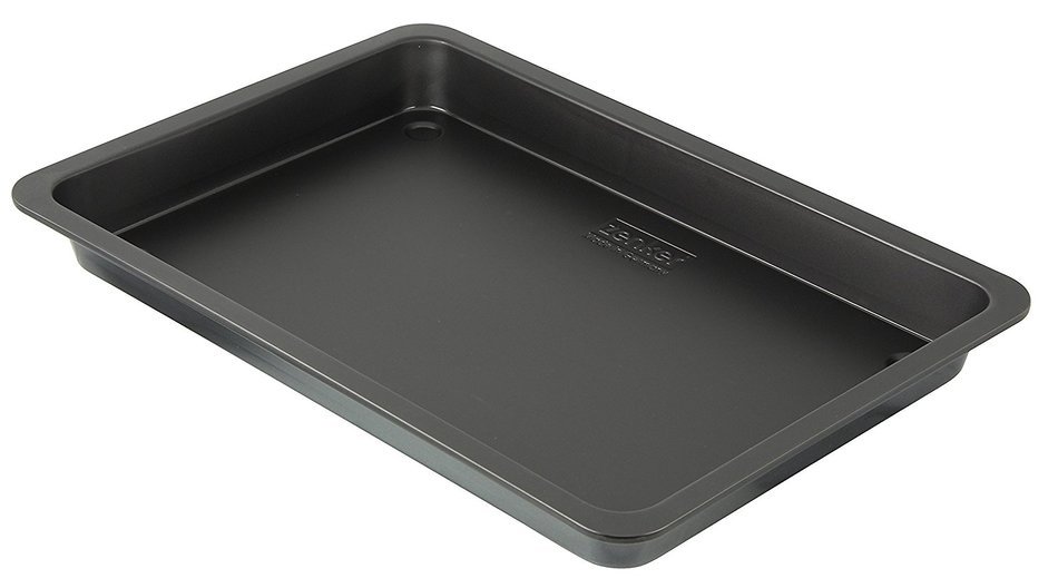 Zenker 7226 "Special Cooking" Frying Proof Dish, Black, 16.54 x 11.42 x 1.57" N2