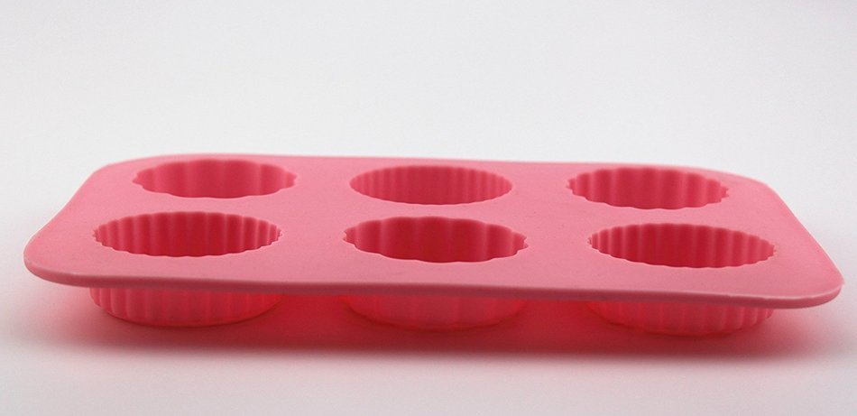 Cherryard 6-Cavity Silicone Mooncake Molds Cake Molds Handmade Soap Molds,Home Baking Molds N5