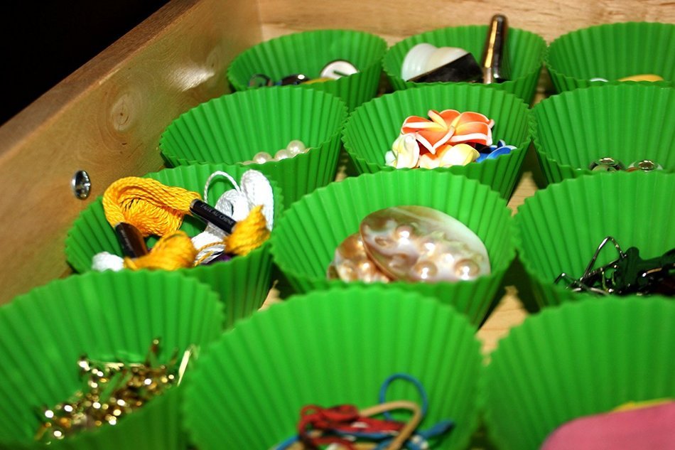 Green Baby Cakes Silicone Baking Cups/Cupcake Liners &ndash; Never Buy Paper Cups/Liners Again - Lifetime Guarantee! N8
