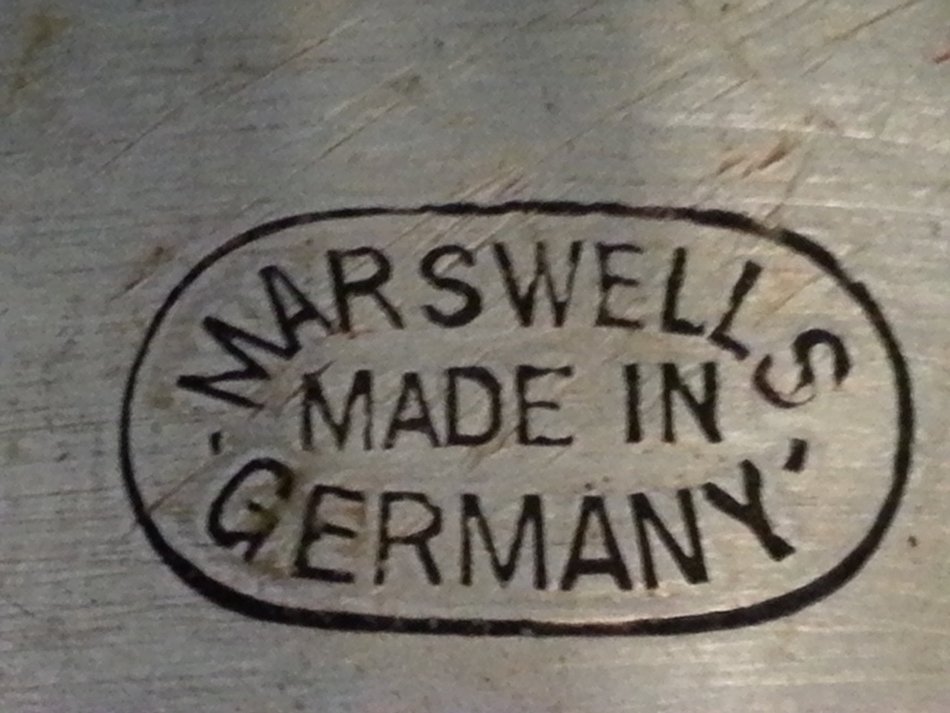 Roaster, Vintage 3 piece, Aluminum, Oval, Marswell's Germany. N4