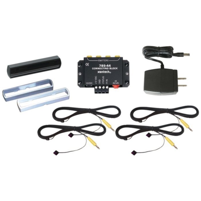 Xantech DL95K Universal Dinky Link IR Receiver Kit W Changable Colored Covers Consumer Electronics