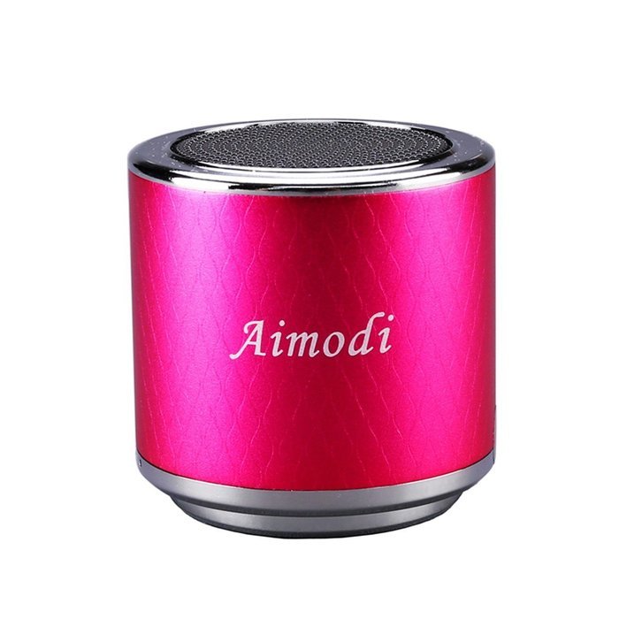 E-SDS Portable Speaker Loudspeakers Mini Hifi Sound Box Boombox with FM Radio Black N7
