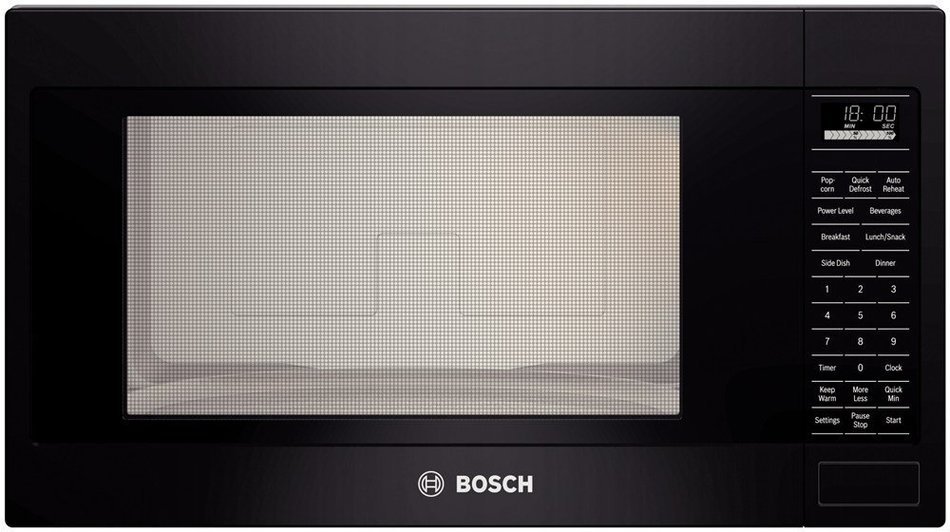 Bosch HMB5061 500 Series Built-In Microwave Oven with 2.1 cu. ft. Capacity in Black